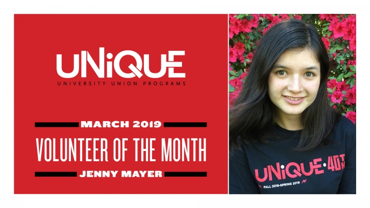 UNIQUE Volunteer of the Month