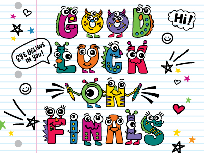 Good Luck on Finals Sp 26